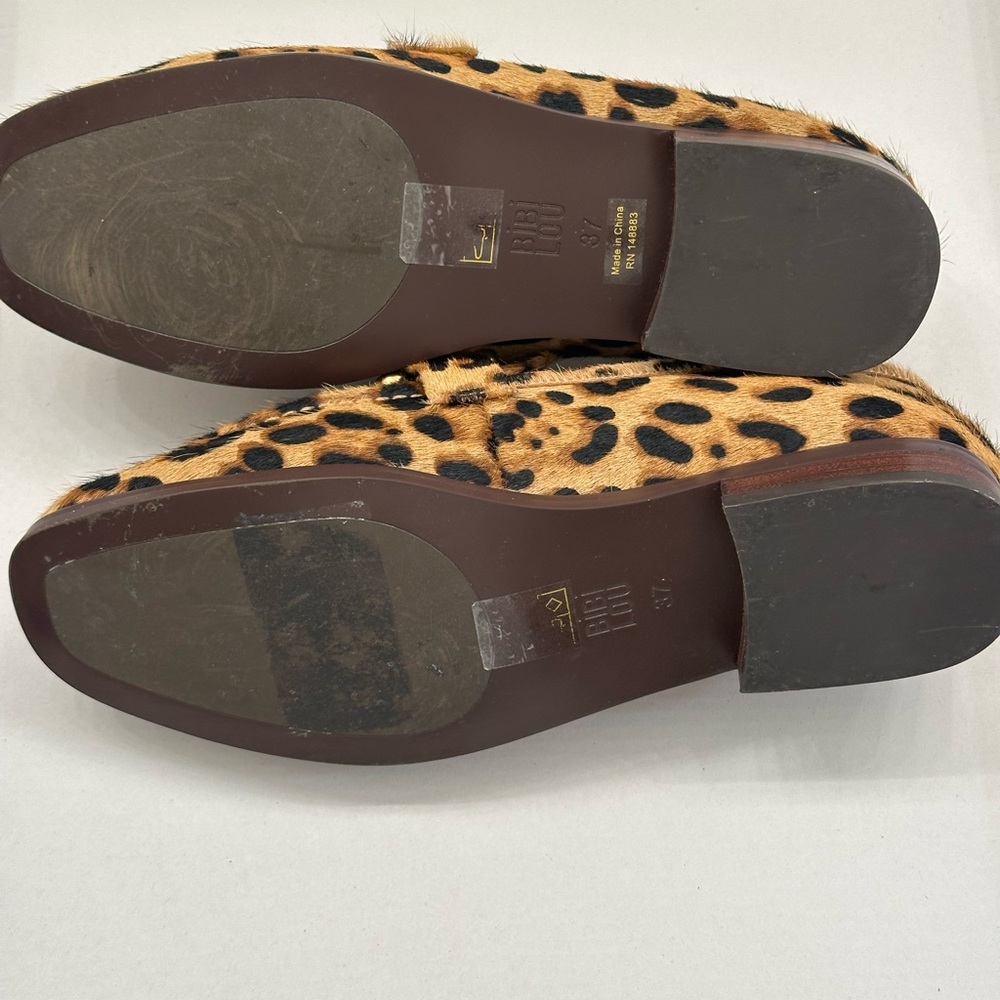 Bibi Lou Leopard Print Zagreb Loafers – Like New - Picture 10 of 14